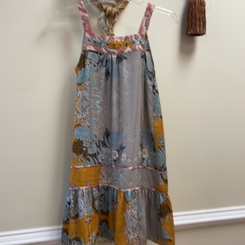 New Women’s Tiny Tiered Ruffled-Hem Cover-Up Dress By Anthropologie!!🔥🔥🔥 - Picture 9 of 15